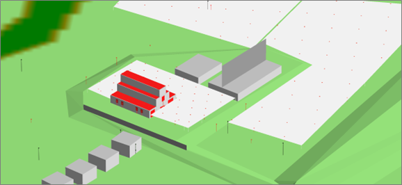 3d aanzicht rekenmodel horeca onderzoek akoestiek horeca rapport