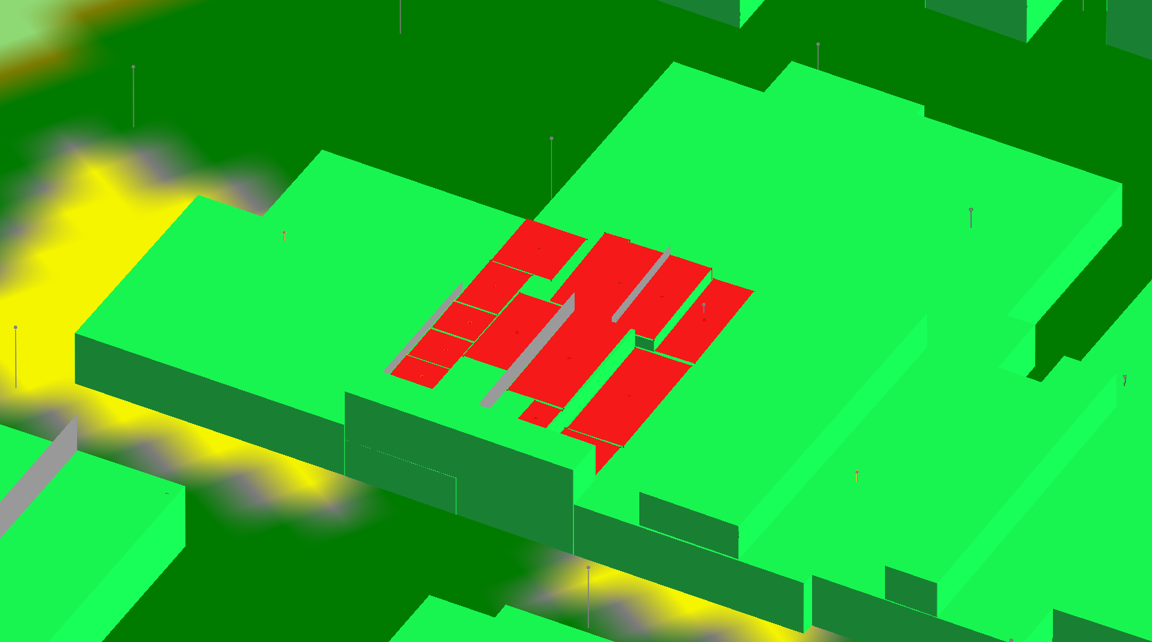 aanzicht rekenmodel geomilieu Key4Music muziekschool rekenmodel geluiduitstraling